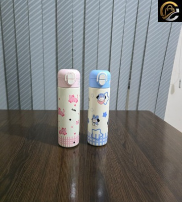 CUTE THERMOS WATER BOTTLE (500mL) - Image 3